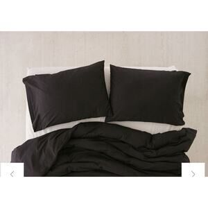 Urban Outfitters T-Shirt Jersey Standard Size Sham Black